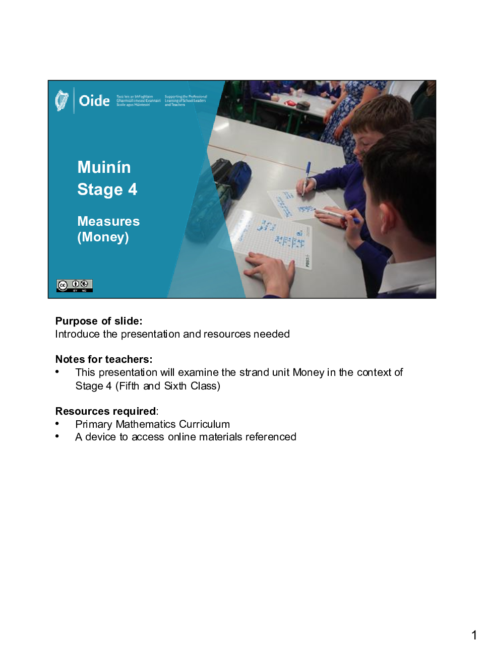 Muinin 1 Measures Money Stage 4 pdf