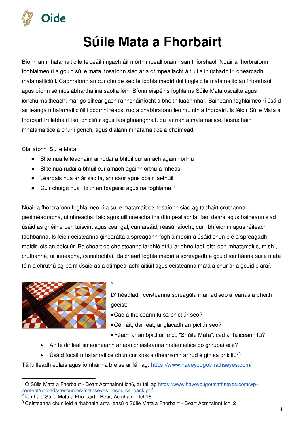 Suile Mata a Fhorbairt pdf