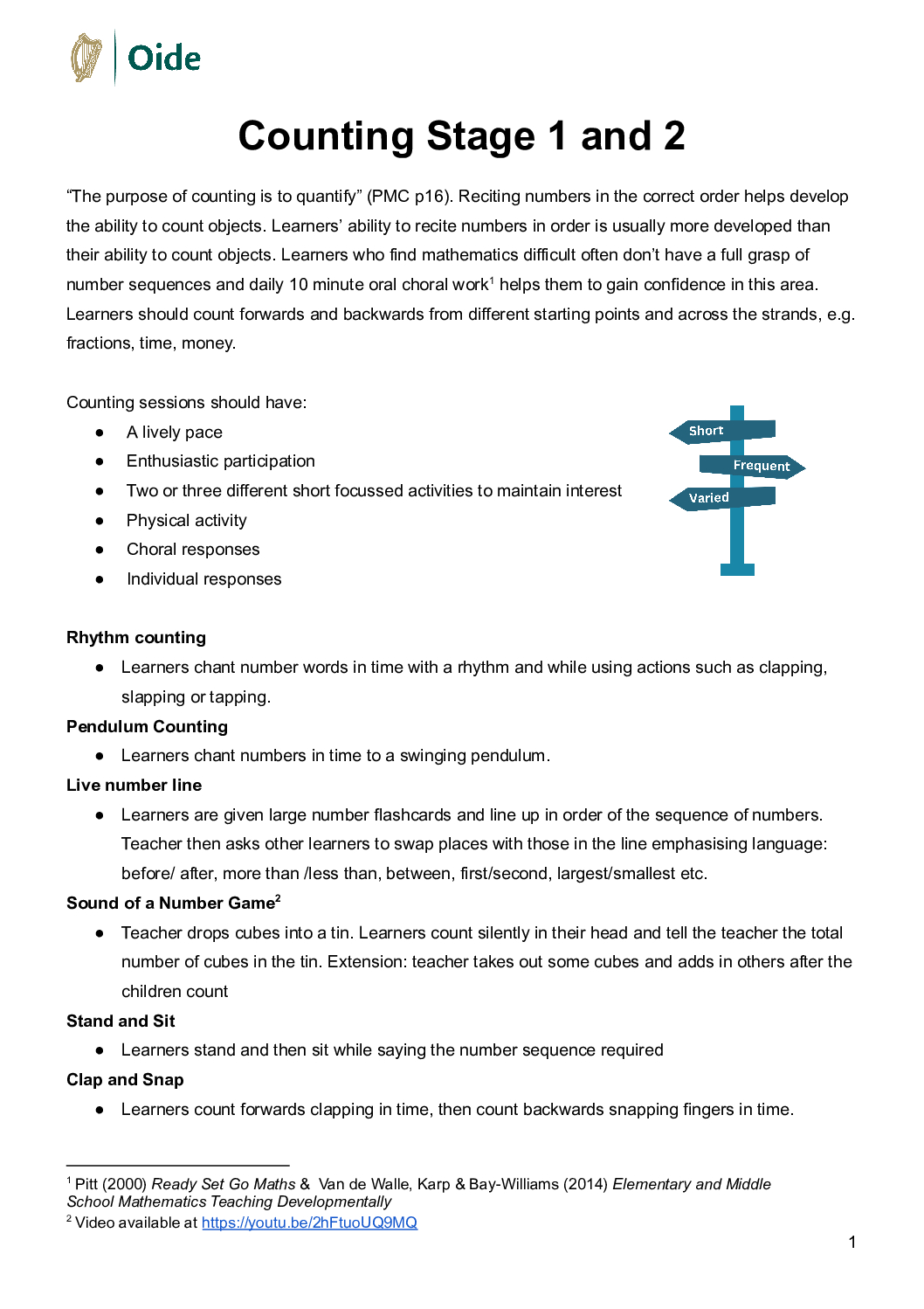Counting Stage 1 2 Information Sheet pdf