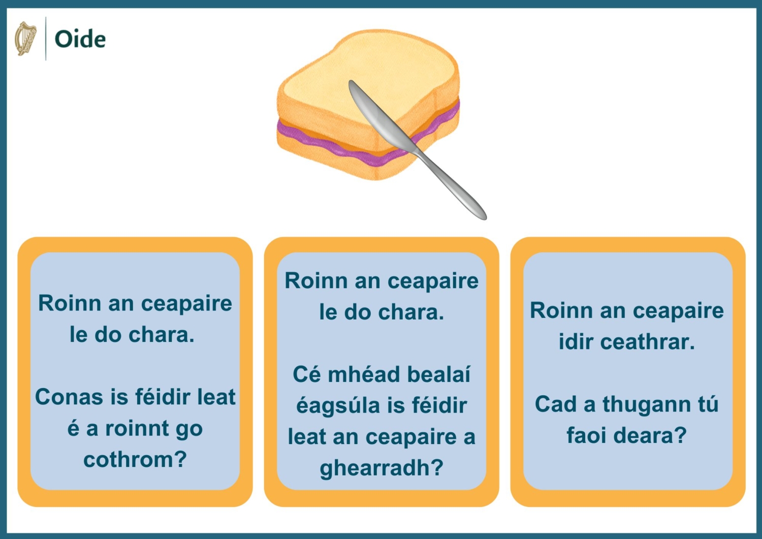 Sandwich Gaeilge