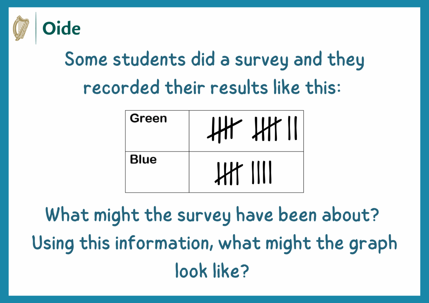 Open ended task-Data