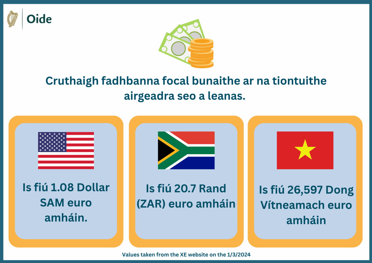 Malartú Airgid Gaeilge