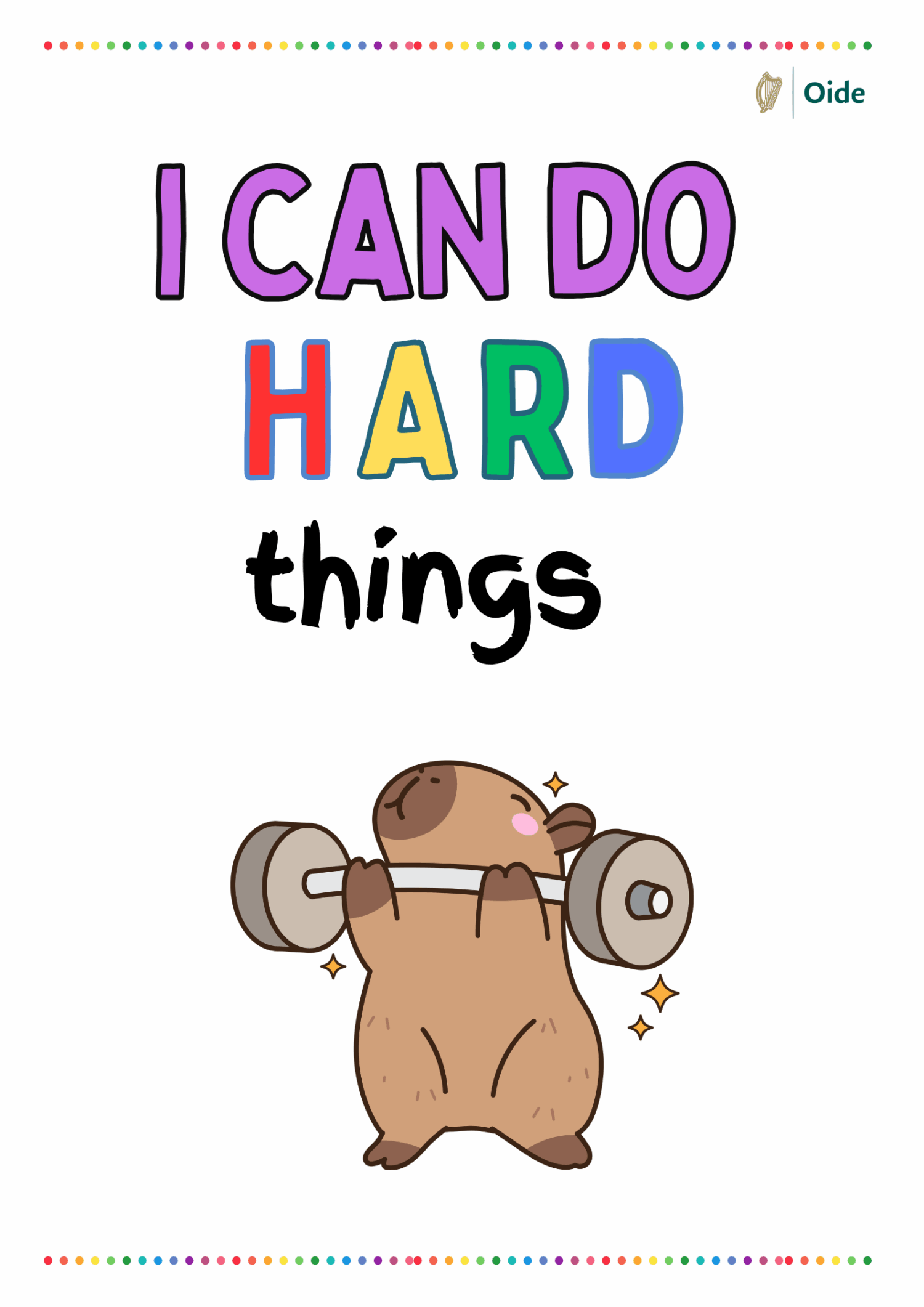 I can do hard things