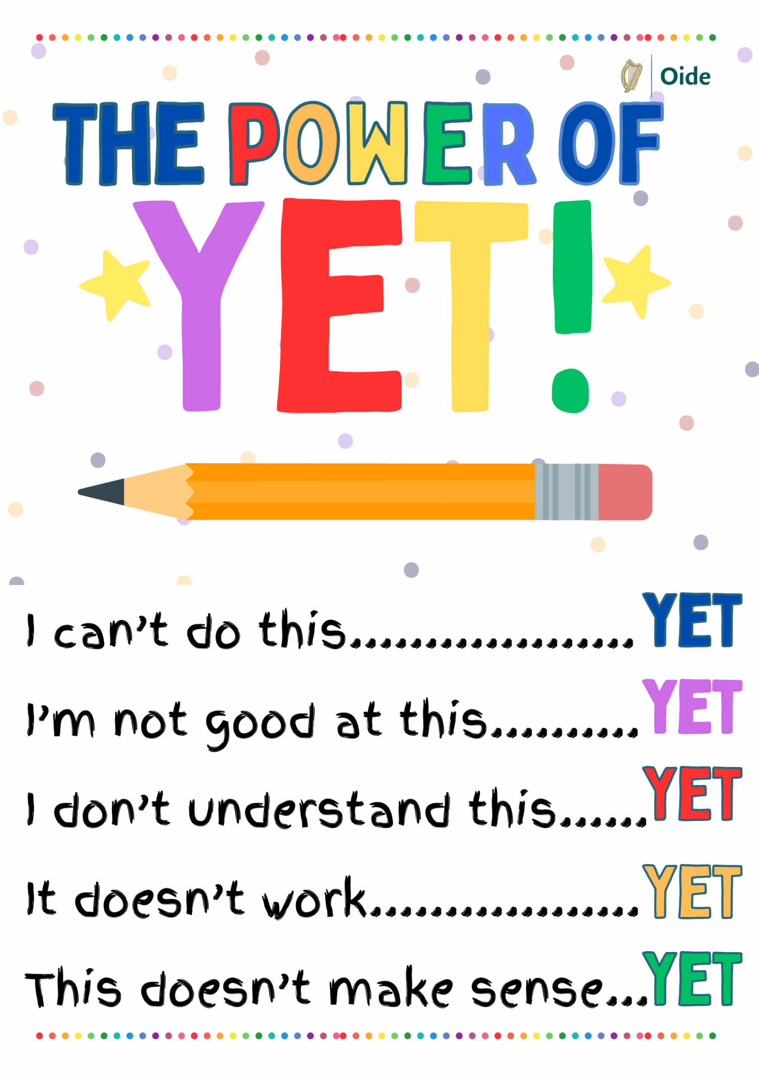The Power of Yet