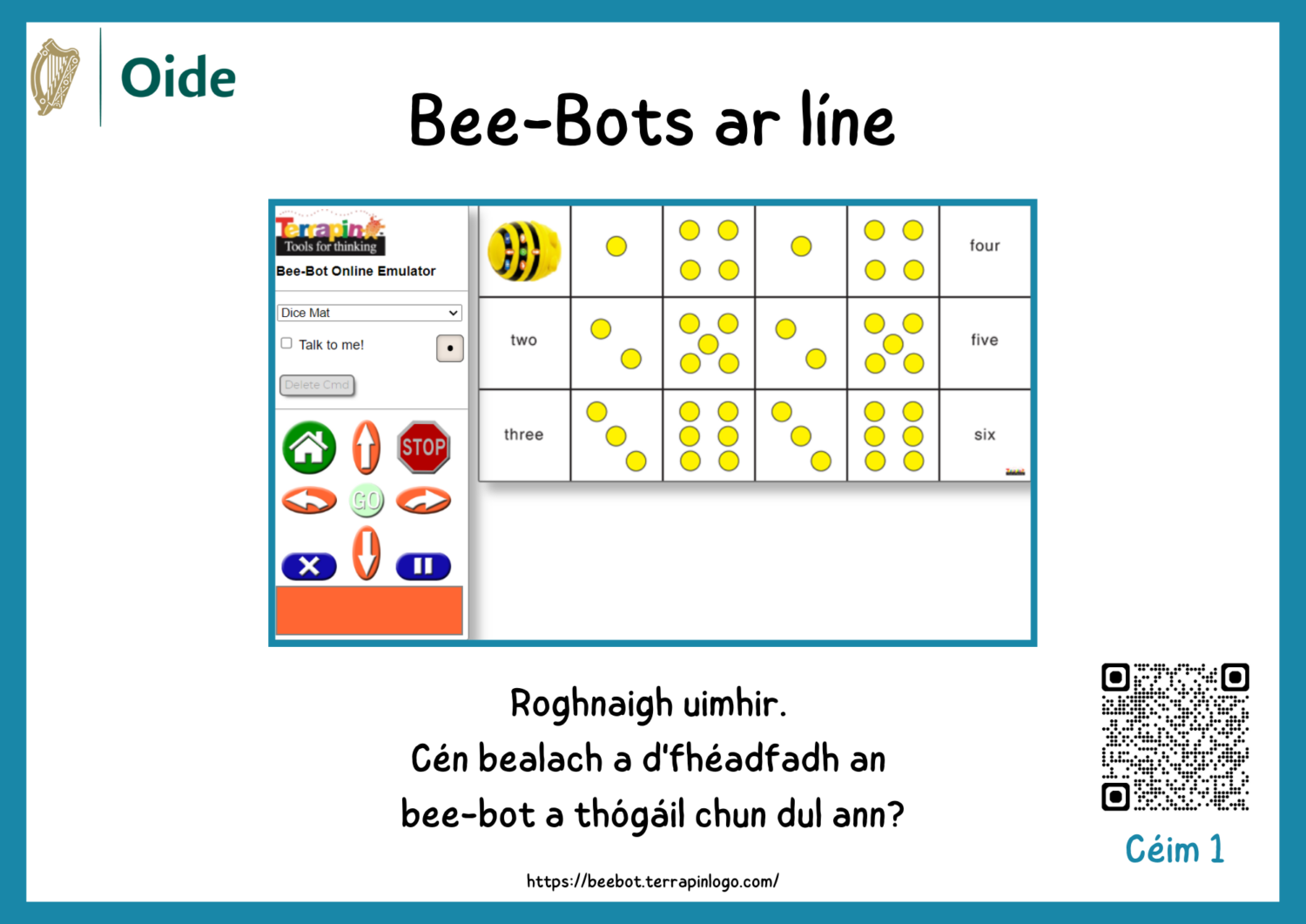 Bee Bots ar Líne