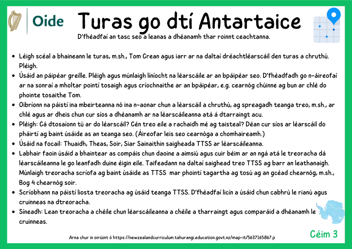 Turas go dtí Antartaice (2)