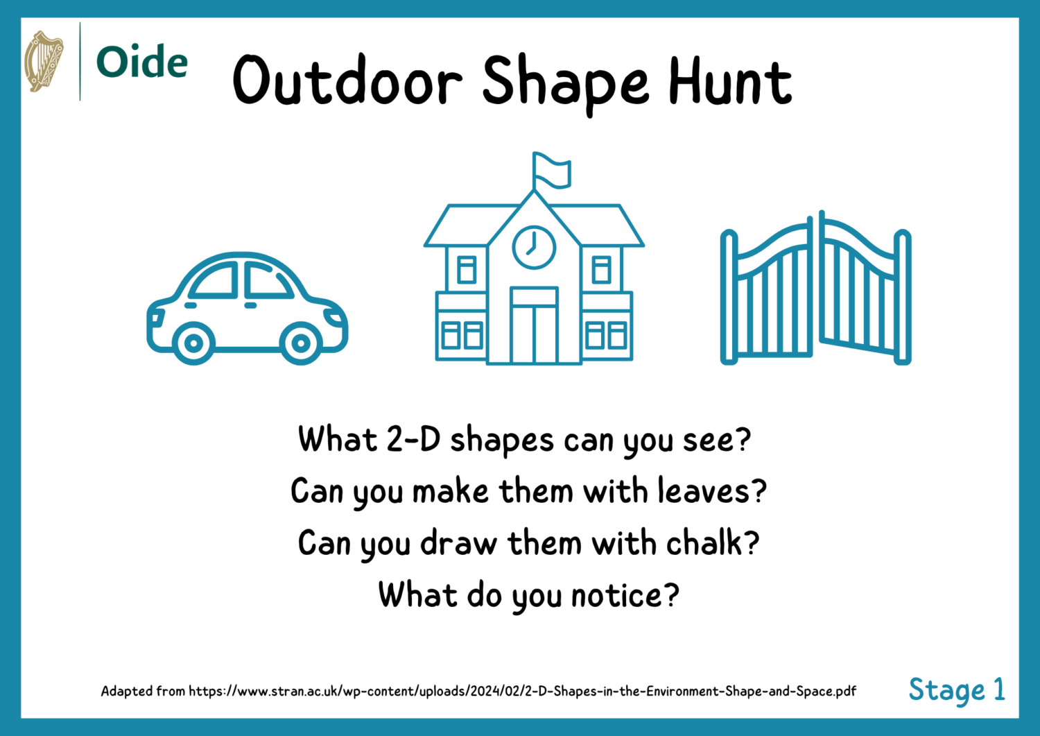 Outdoor Shape Hunt