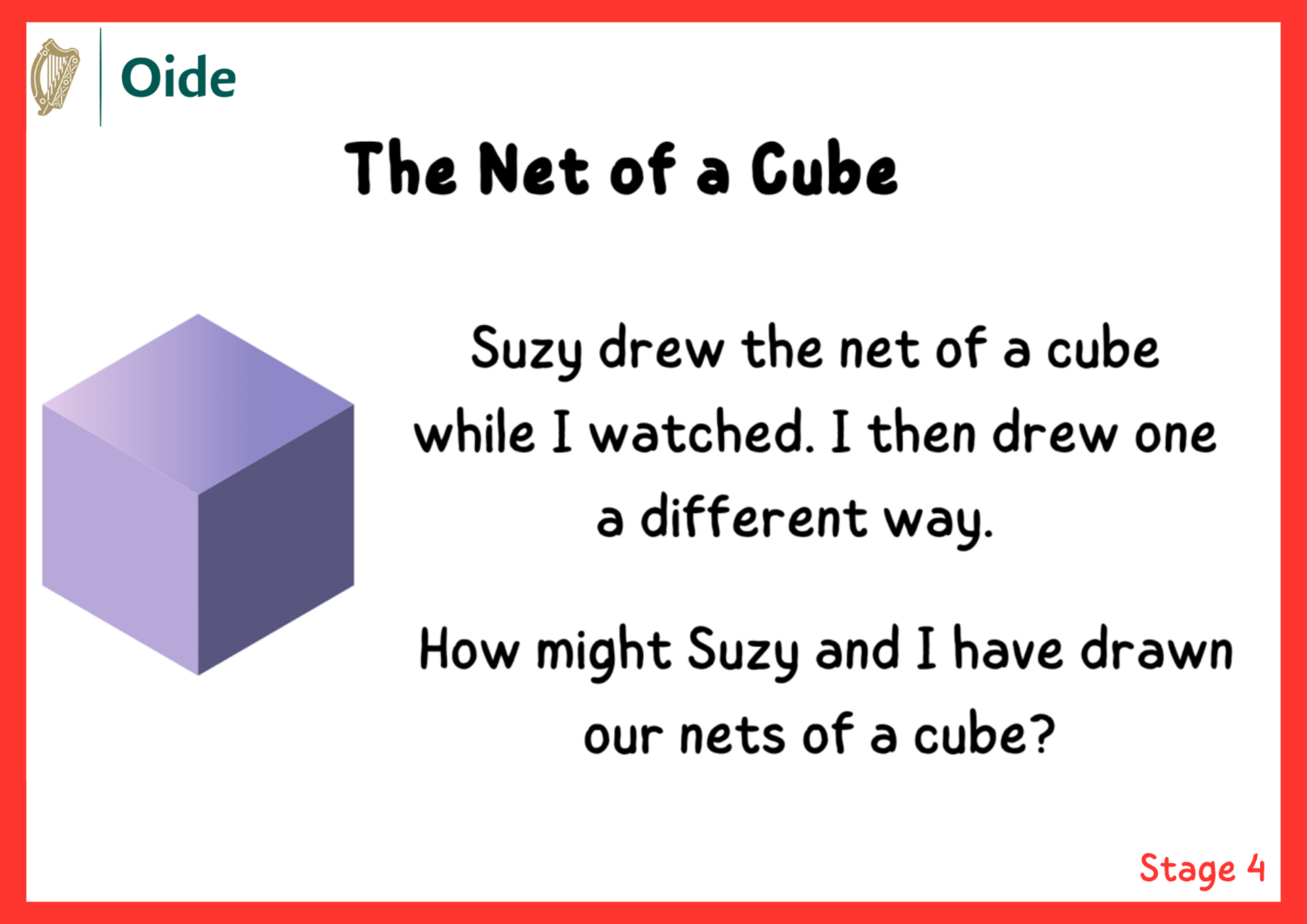 The Net of a Cube