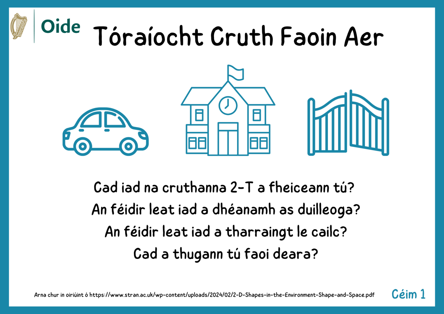 Tóraíocht Cruth Faoin Aer
