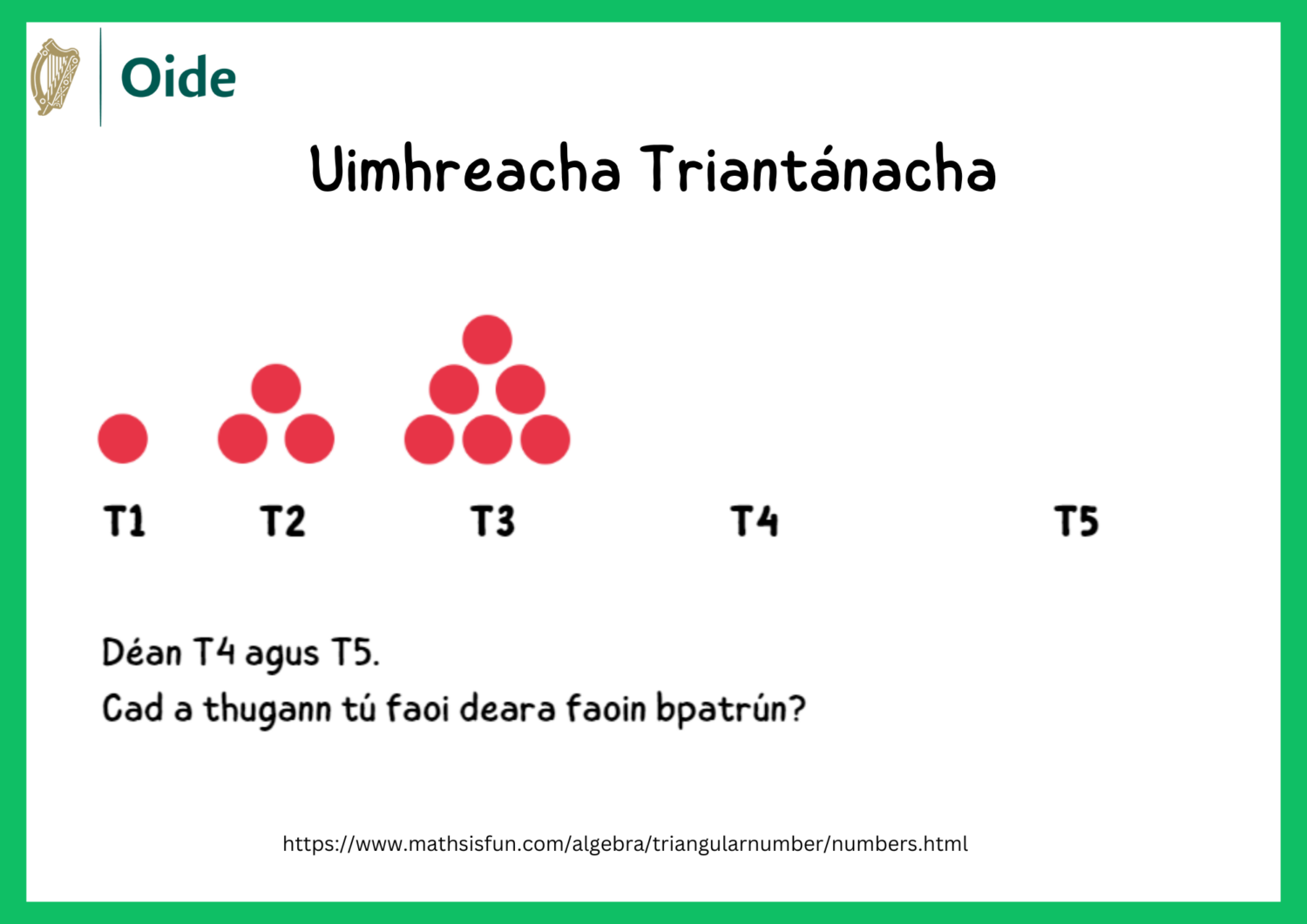 Uimhreacha Triantánacha