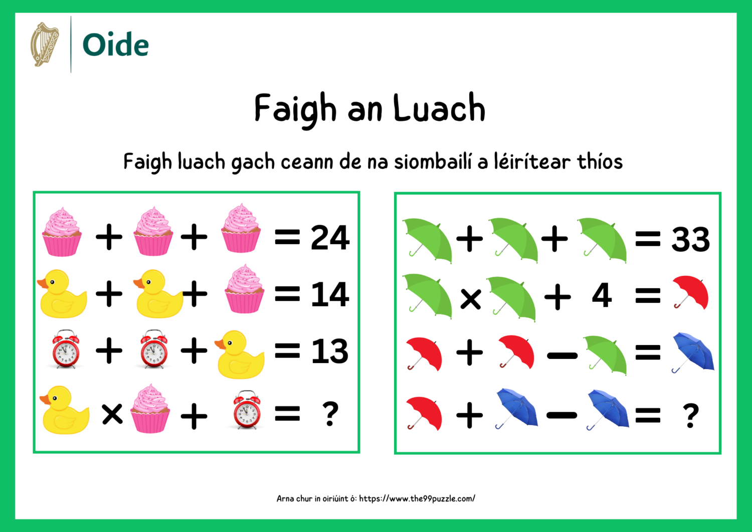 Faigh an Luach