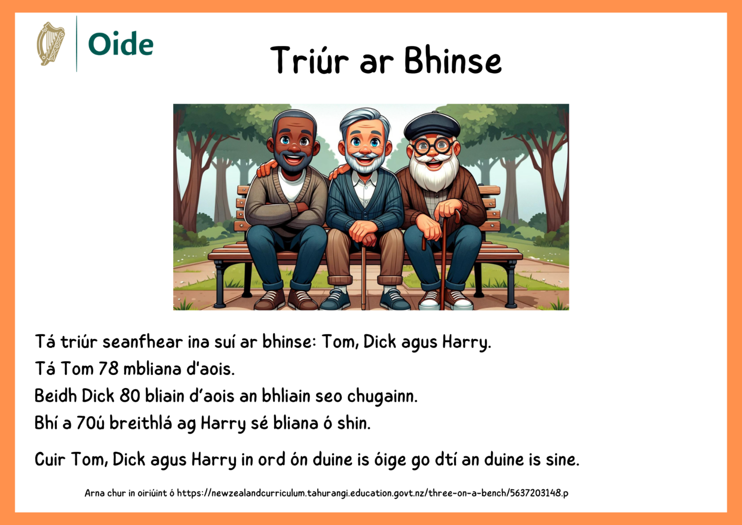Triúr ar Bhinse