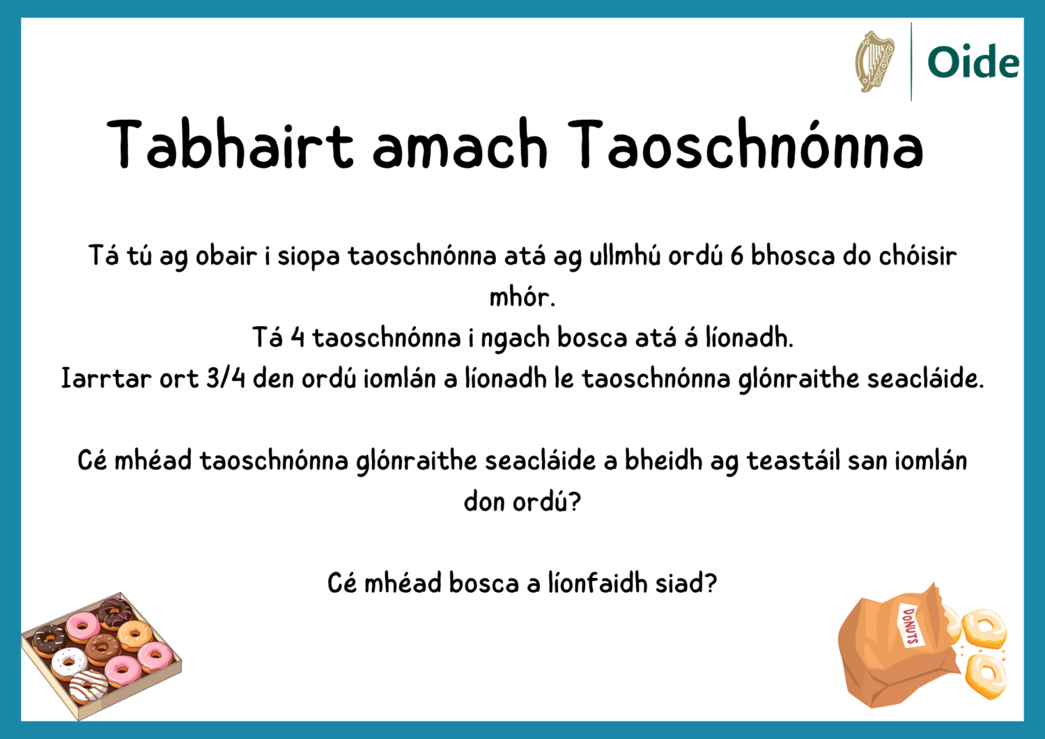 Tabhairt amach Taoschnónna