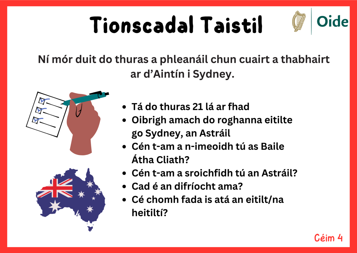 Tionscadal Taistil