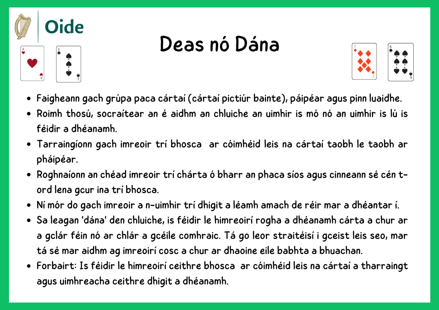 Deas nó Dána