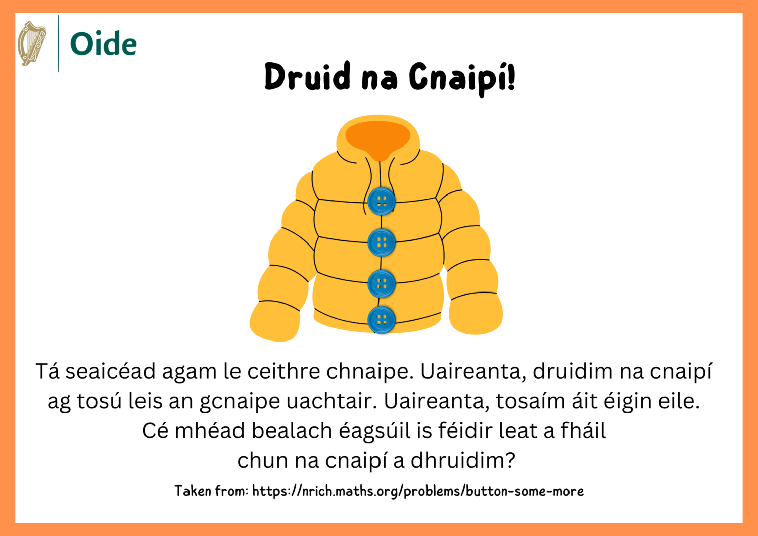 Druid na Cnaipí!