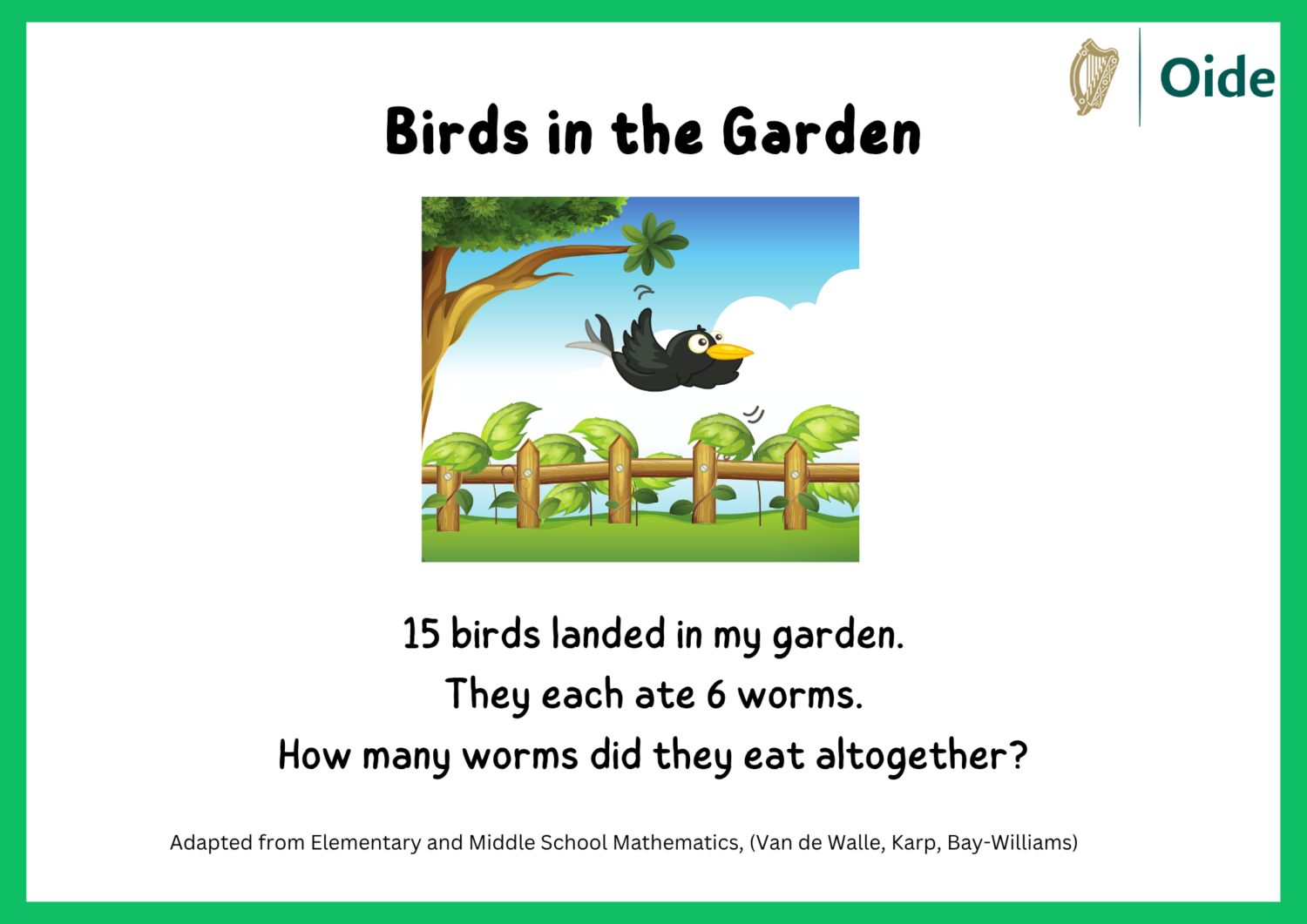 Birds in the Garden S3