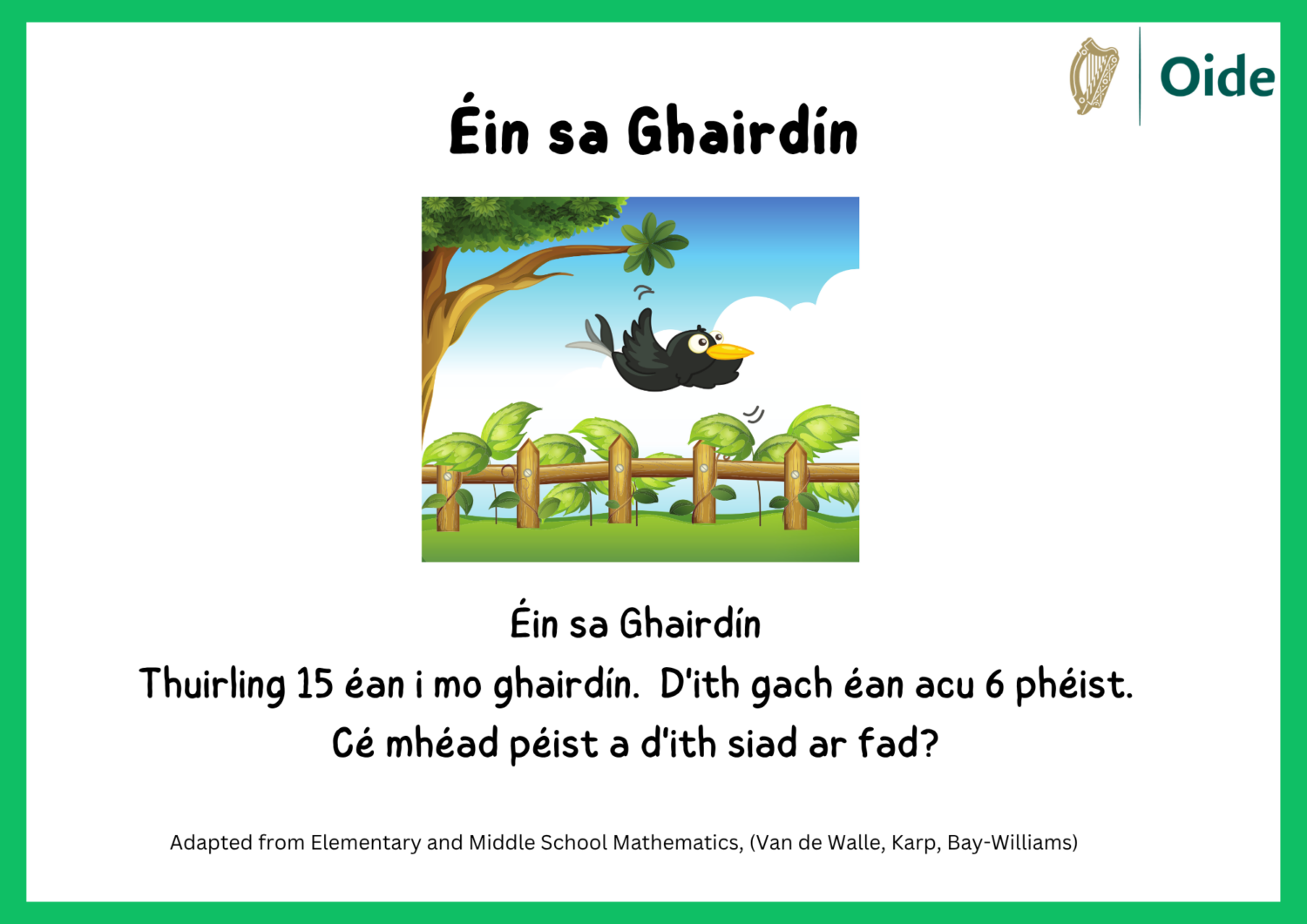 Éin sa Ghairdín C3